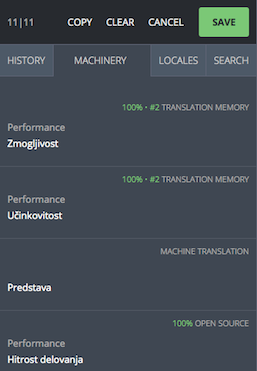 Translation helpers: Machinery